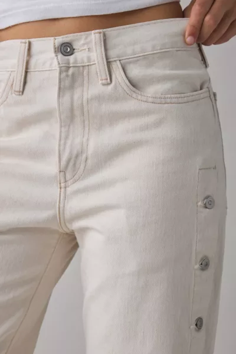 Levi’s® Blue Tab Shank Button Detail Mid-Rise Wide Leg Jean