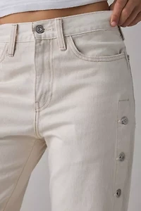 Levi’s® Blue Tab Shank Button Detail Mid-Rise Wide Leg Jean