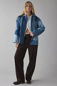 ReMADE By UO Patched Denim Chore Jacket