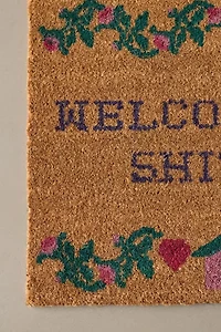 Welcome To The Show Coir Doormat