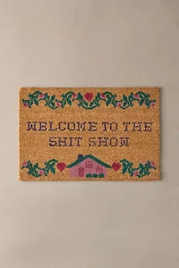 Welcome To The Show Coir Doormat
