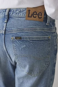 Lee Classic Rider™ Mid-Rise Distressed Straight Leg Jean