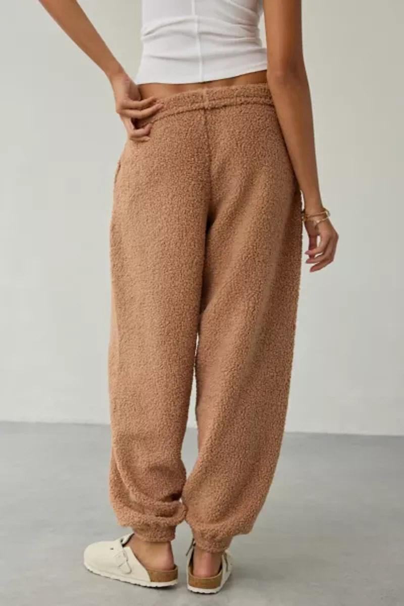 Out From Under Try Me Piled Fleece Slim Jogger Sweatpant