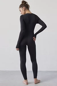 Out From Under FuseForm Snow Bunny Zip-Front Long Sleeve Jumpsuit