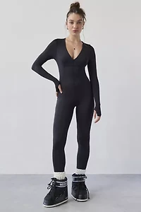 Out From Under FuseForm Snow Bunny Zip-Front Long Sleeve Jumpsuit