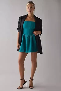 Kimchi Blue Sugar Plum Strapless Corset Mini Dress
