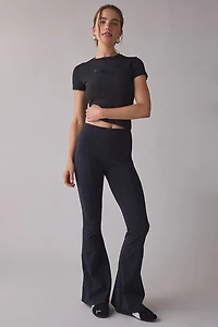 Puma Dare To Slim Half Zip Graphic Tee