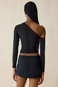 Puma T7 Asymmetric Long Sleeve Top