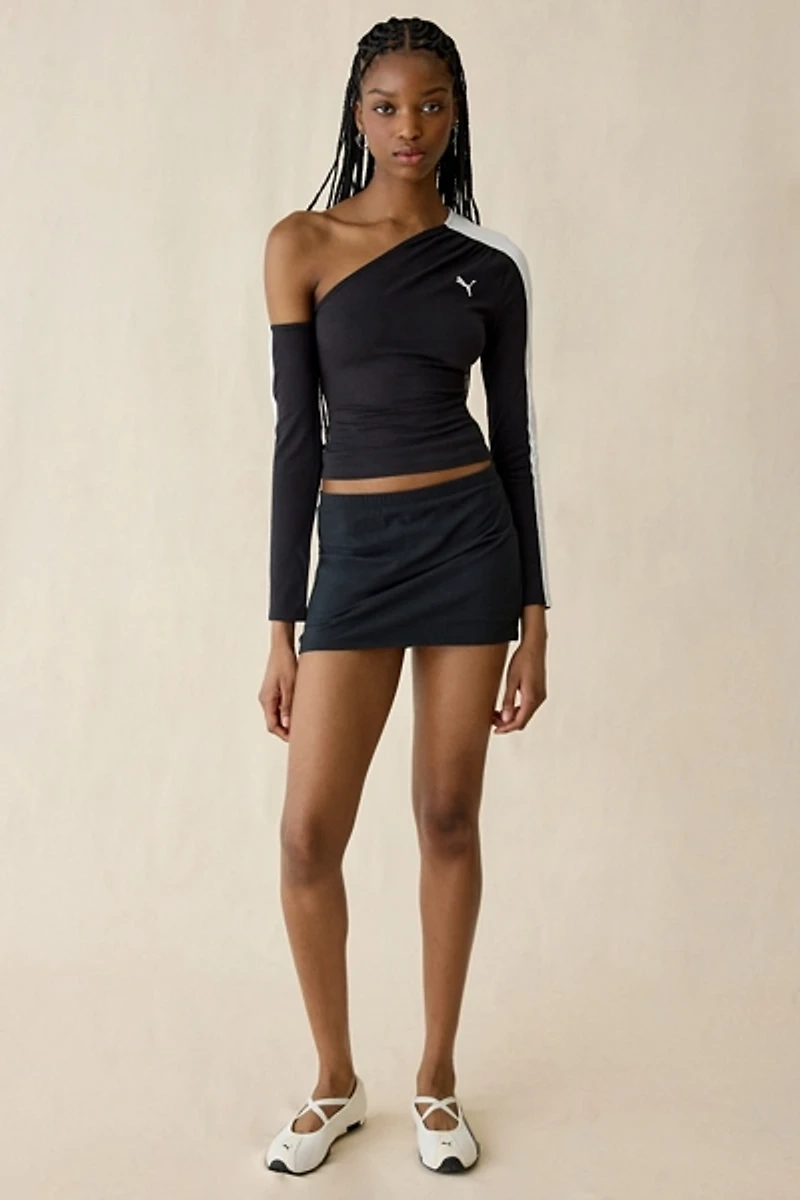 Puma T7 Asymmetric Long Sleeve Top