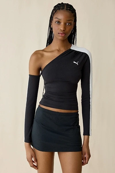 Puma T7 Asymmetric Long Sleeve Top