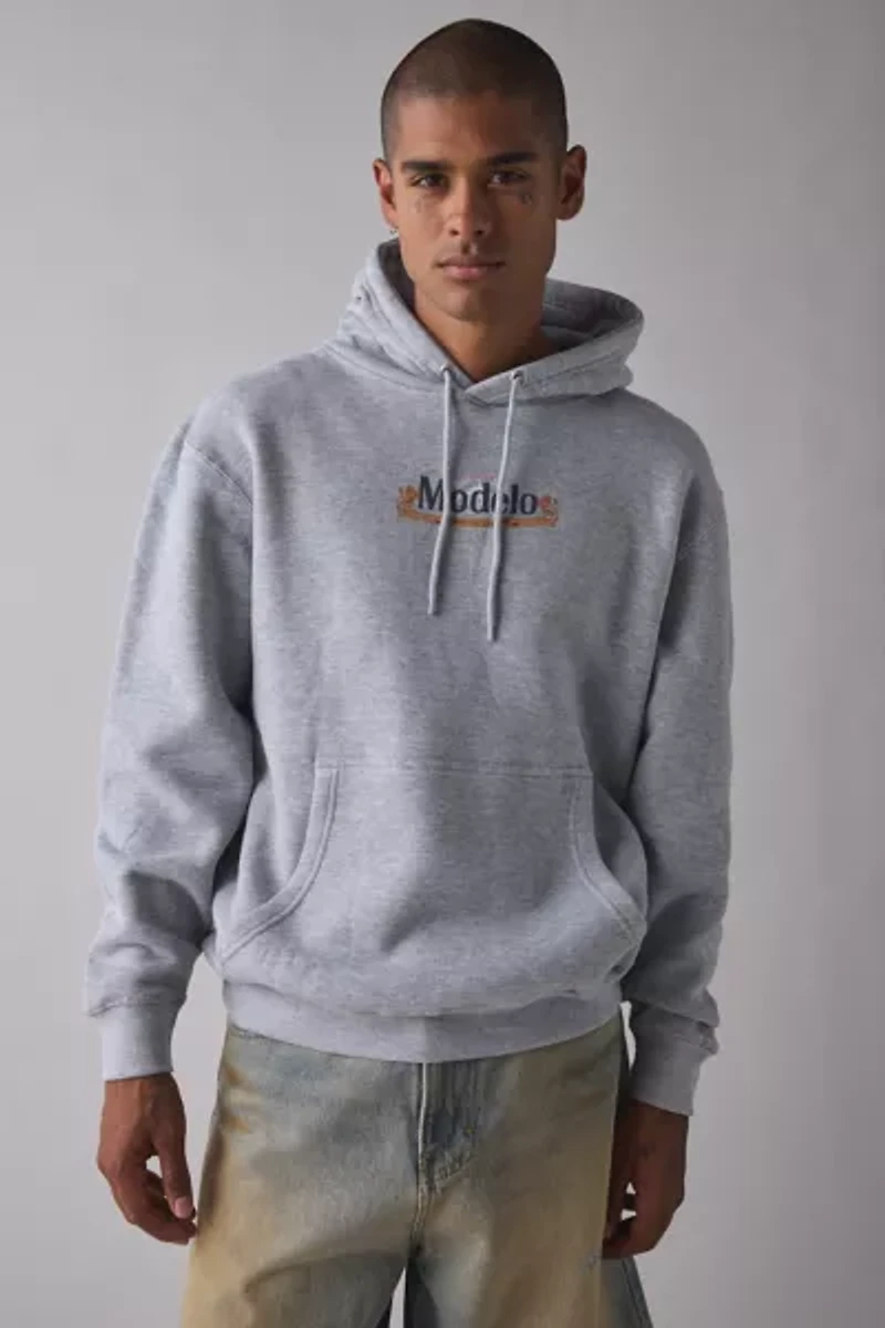 Modelo Beer Bottles Graphic Hoodie Sweatshirt