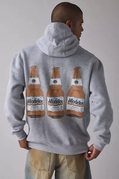 Modelo Beer Bottles Graphic Hoodie Sweatshirt