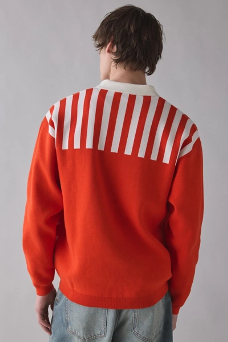 Puma NeverWorn Knit Jersey Polo Sweater