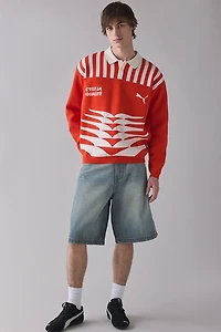 Puma NeverWorn Knit Jersey Polo Sweater