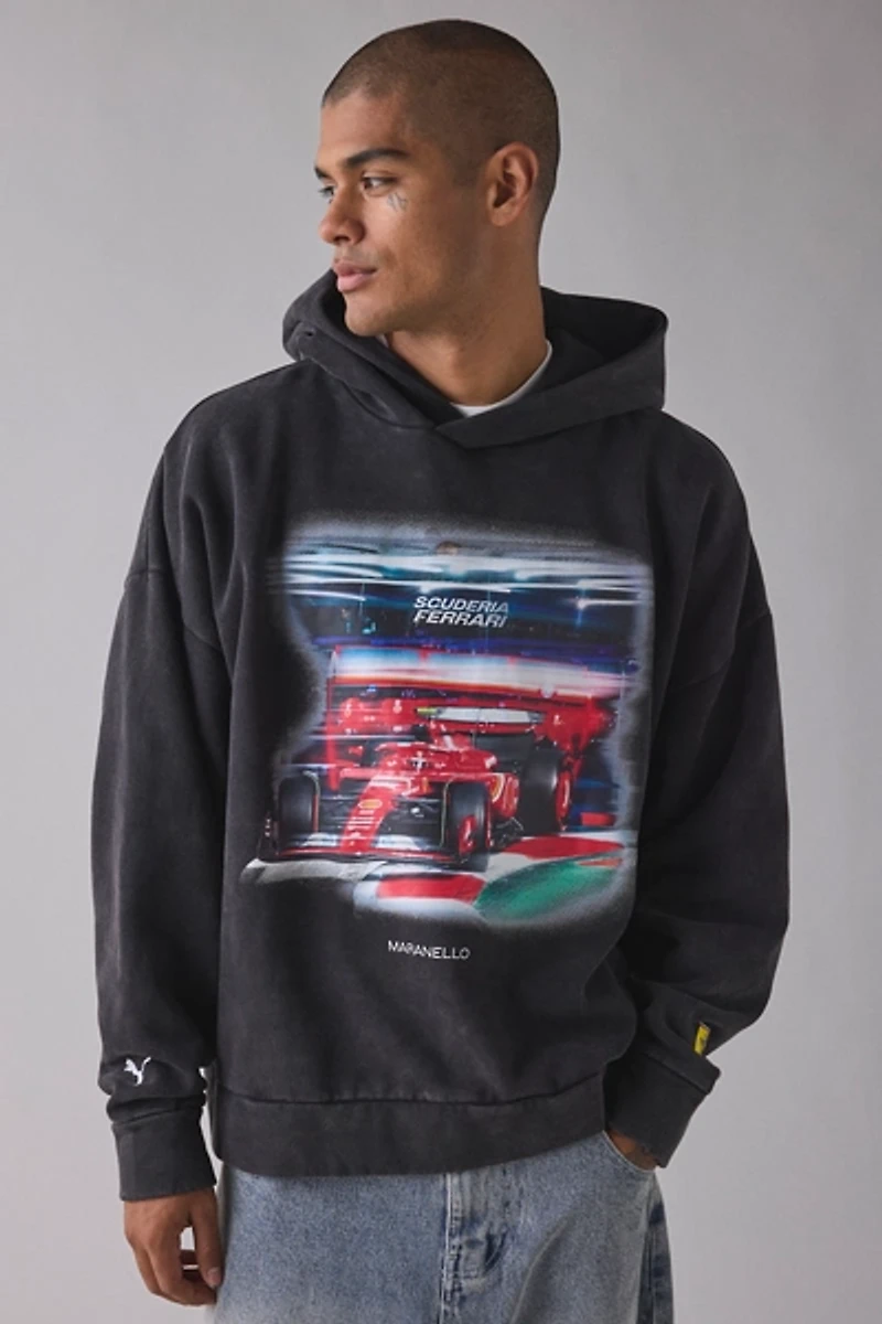 Puma Scuderia Ferrari Las Vegas Graphic Hoodie Sweatshirt