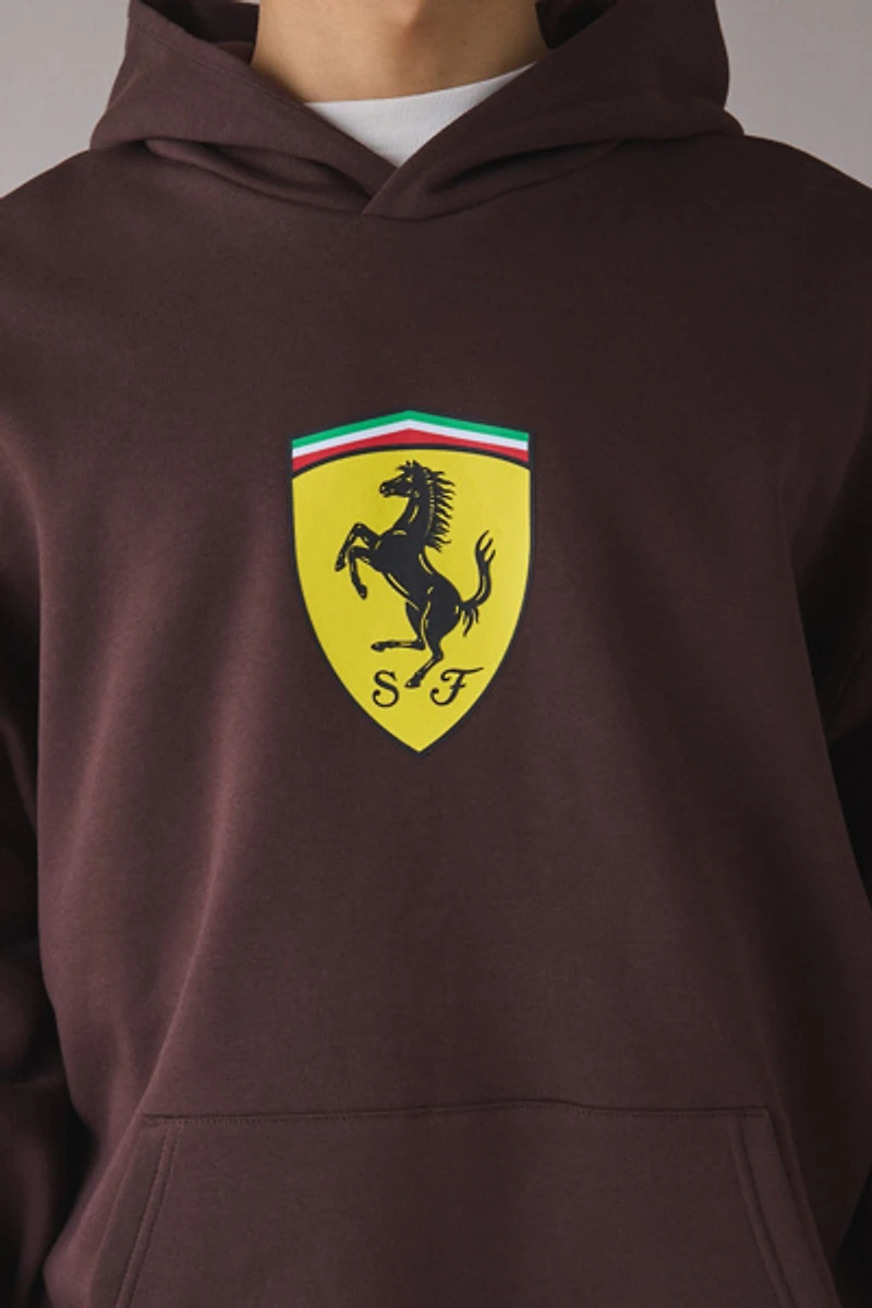 Puma Scuderia Ferrari Shield Logo Hoodie Sweatshirt