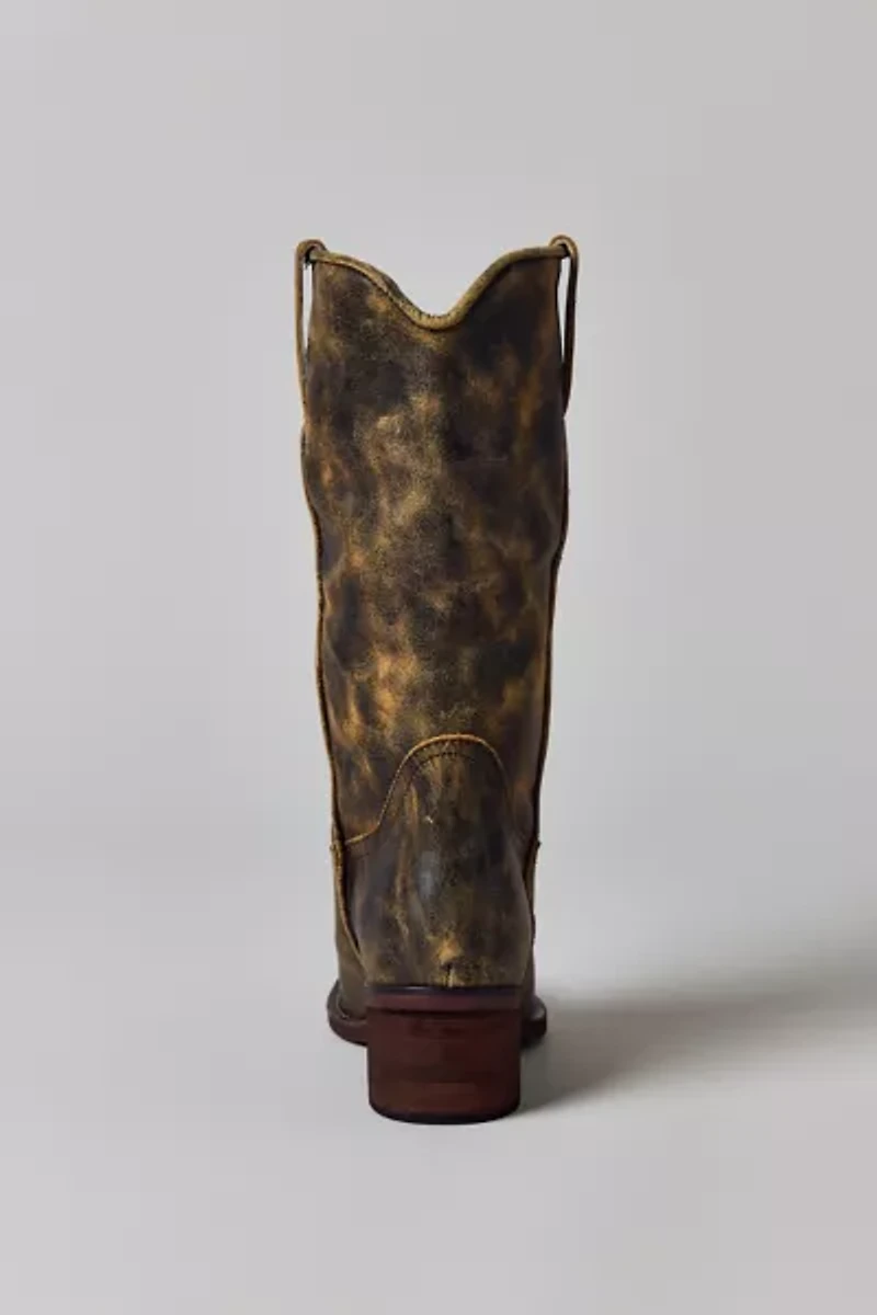 Steve Madden Albany Western Leather Cowboy Boot