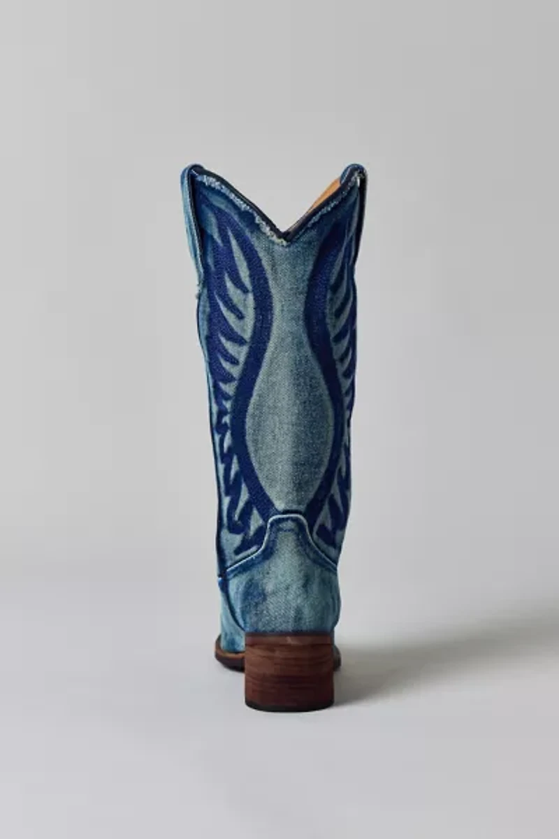 Steve Madden Albany Leather Western Cowboy Boot