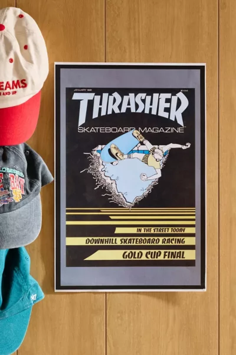 Thrasher Cover January 1981 Poster