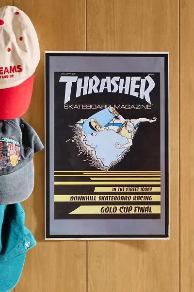 Thrasher Cover January 1981 Poster