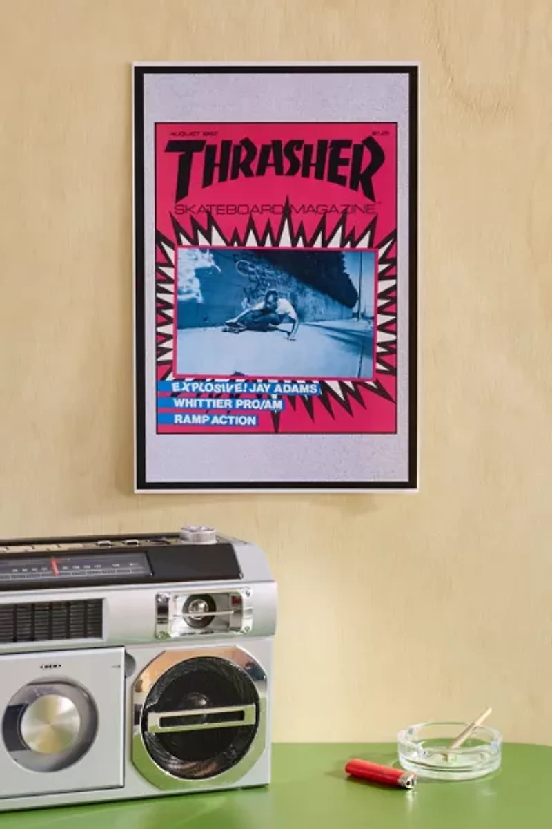 Thrasher Cover August 1982 Poster