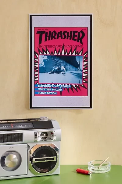Thrasher Cover August 1982 Poster