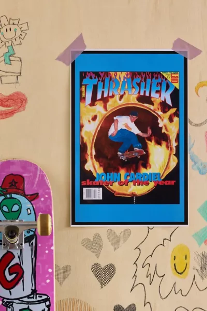 Thrasher Cover April 1993 Poster