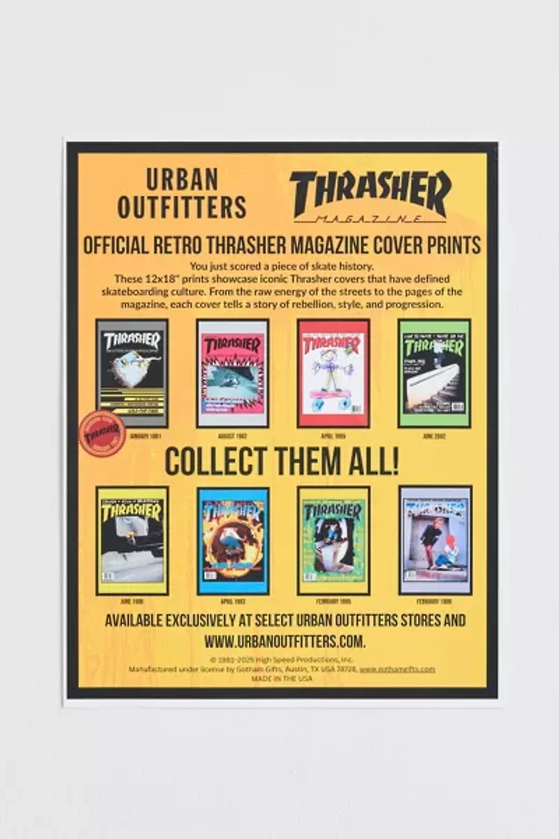 Thrasher Cover February 1995 Poster