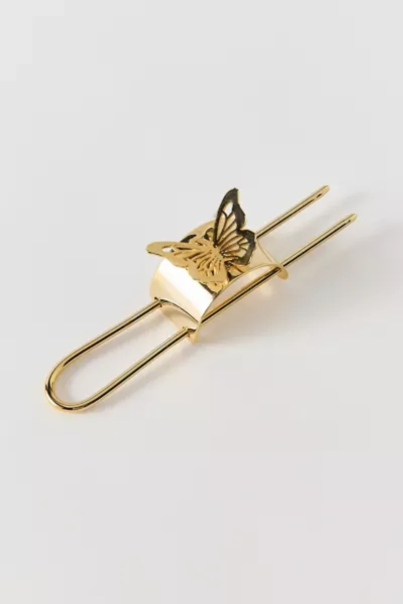 Butterfly Metal Ponytail Hair Pin