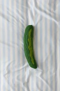 Pickle Shaped Tufted Throw Pillow