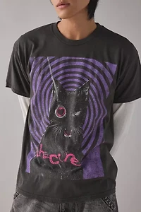 The Cure Black Cat Tour Graphic Tee