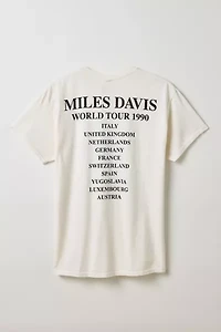 Miles Davis 1990 Tour Graphic Tee