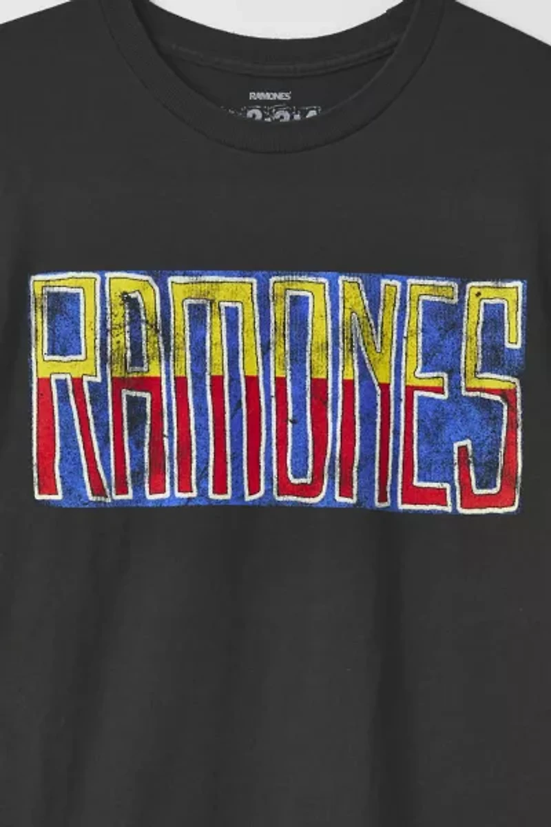 Ramones Star Graphic Long Sleeve Tee