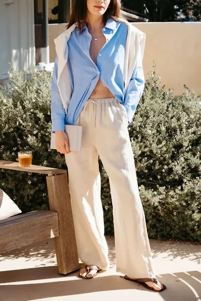 Whimsy + Row Denise Button Up Top