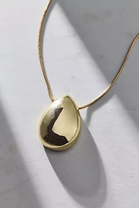 Maisie Gold Metal Pendant Necklace