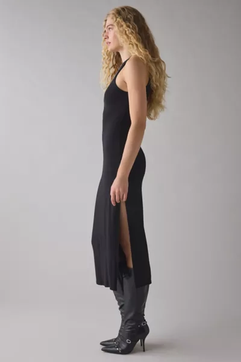 UO Tara Tank Jersey Knit Midi Dress
