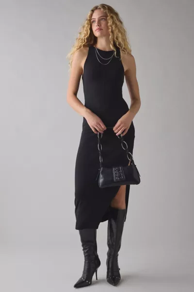 UO Tara Tank Jersey Knit Midi Dress