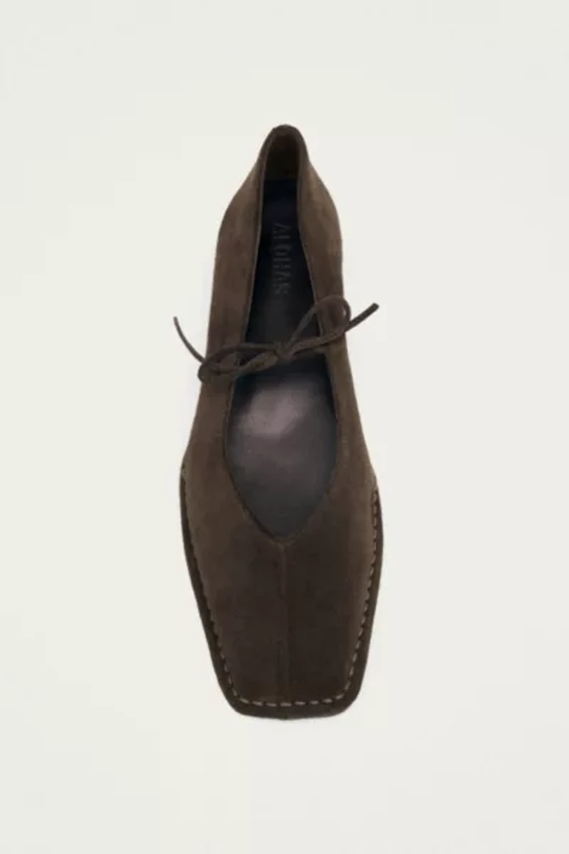 ALOHAS Suede Leather Ballet Flats