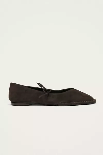 ALOHAS Suede Leather Ballet Flats
