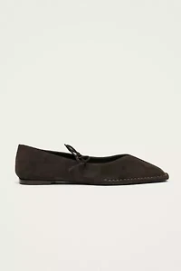 ALOHAS Suede Leather Ballet Flats