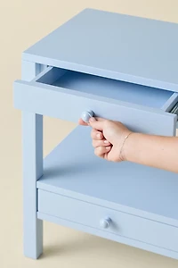 Romie 2-Drawer Storage Nightstand