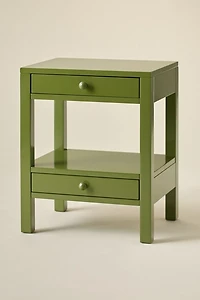 Romie 2-Drawer Storage Nightstand