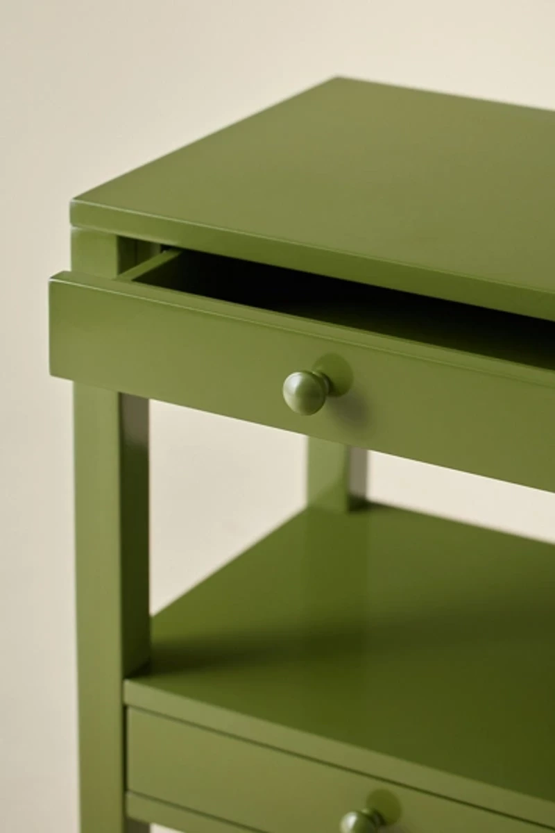 Romie 2-Drawer Storage Nightstand