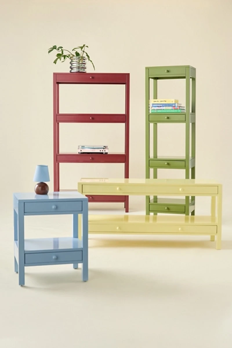 Romie 2-Drawer Storage Nightstand