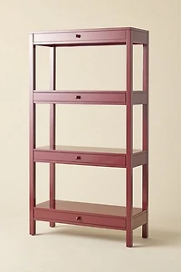 Romie Wide 4-Drawer Storage Shelf
