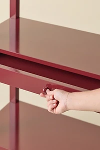 Romie Wide 4-Drawer Storage Shelf