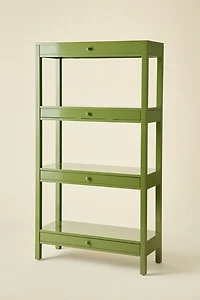 Romie Wide 4-Drawer Storage Shelf