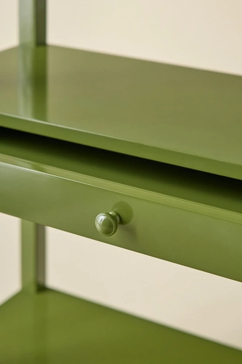 Romie Wide 4-Drawer Storage Shelf