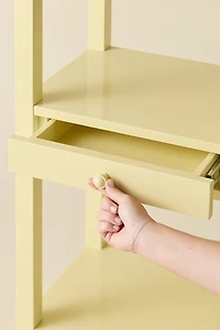 Romie Narrow 4-Drawer Storage Shelf