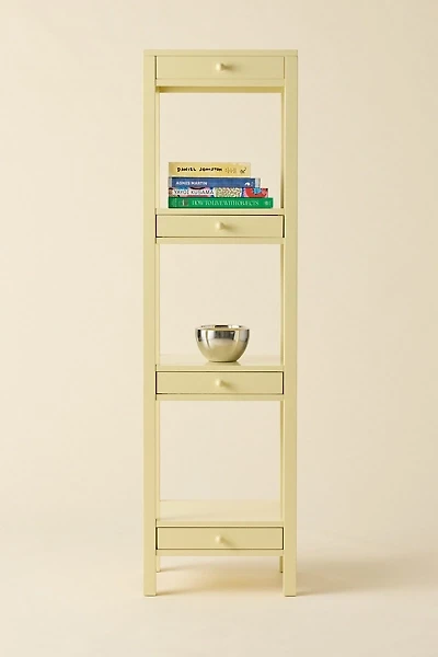 Romie Narrow 4-Drawer Storage Shelf
